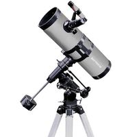 Silver TwinStar 4.5" Reflector Telescope Fast f/4.4 EQ Mount