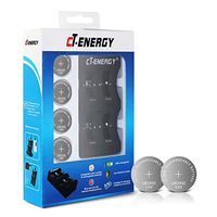 Rechargeable 2450 Batteries Charger with lir2450 Coin Cell 4pcs Included