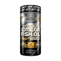 MuscleTech Omega 3 Fish Oil Supplement, Delivers 350mg Omega 3 fatty Acids, 180mg Epa & 120mg Dha, No Aftertaste, 100 Servings (100 Pills)