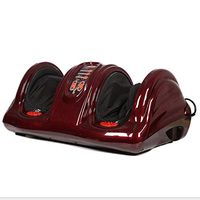 ZYOZLPLV Foot Bath Automatic Foot Massage Footbath, Spa, Massage Foot Massager, Leg Machine, Relieve Muscle Pain, Suitable for Home Or Office Use,Wood Color,A