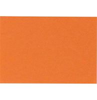 A7 Flat Card (5 1/8 x 7) - Mandarin Orange (1000 Qty.)