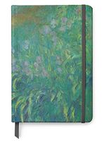 Claude Monet Art UV Printed on PU Leather A5 Bullet Dotted Journal Notebook
