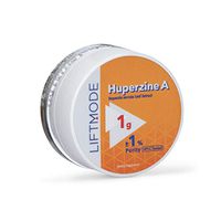 LiftMode Huperzine A Powder Supplement - Supports Focus & Cognition, Enhances Memory & Learning Ability, Huperzia Serrata Extract | Vegetarian, Vegan, Non-GMO, Gluten Free - 1 Gram (50 Servings)