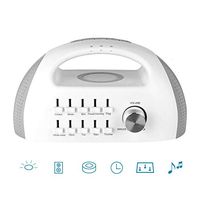 ZQKJLH Brainwave White Noise Therapy Sleeper USB Sound Electronic Sleep Meter for Baby and Adult Sleep Therapy with 10 Soothing Sounds