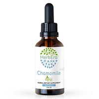 Chamomile A60 Alcohol Herbal Extract Tincture, Super-Concentrated Organic Chamomile (Matricaria Recutita) Dried Flower (2 fl oz)