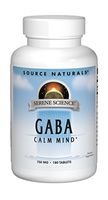 Source Naturals Serene Science GABA 750 mg Calm Mind - 180 Tablets