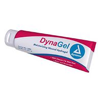 Dynarex 1280 Hydrogel Wound Dressing Gel with Vitamin E and Aloe, 3 oz. Tube
