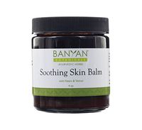 Banyan Botanicals Soothing Skin Balm - Certified Organic, 4 oz - Neem and Vetiver Supporting The Natural Healing Process of Red, Irritated Skin, and Scaly, Dry Rashes