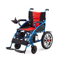 Intelligent Electric Wheelchair, Foldable and Lightweight Wheelchair for The Elderly and Disabled, Powerful Dual Motor Travel Scooter