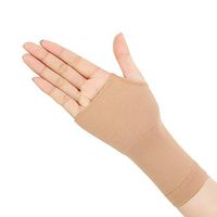 1 Pair Lengthened Arthritis Therapy Compression Gloves Thumb Hand Wrist Support Gloves Tendonitis Rheumatoid Pain Relief (Color : S-Skin Color)
