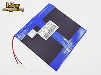 7.4V 12000mAh 37125130 Lithium Polymer Ion Rechargeable Battery Lithium Polymer Li-Po Battery for MP4 GPS MP3 Bluetooth Stereo DIY Gift