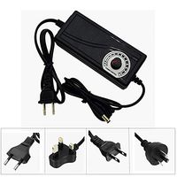 Fincos 3-16V 2A 32W Desktop Adjustable Power Adapter Double Line AC/DC Adapter - (Plug Type: US Plug)