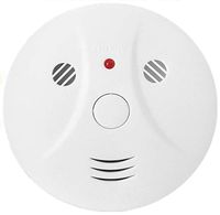 Combination Photoelectric Smoke and Carbon Monoxide Detector, Protect Your Home from Fire and Gas Leaks, Even When You're Away, 9V Battery Operated