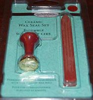 Cereamic Wax Seal Set - Letter U