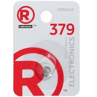 RADIOSHACK 379 1.55V/14MAH SILVER-OXIDE BATTERY by RadioShack