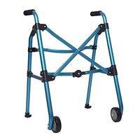 BNSDMM rollator Walker with seat Walker - Lightweight Folding Walker Front Wheel Walker Portable Elderly Walker