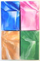 Eclipse New Marble Color Hard Plastic Side Flip Open Crushproof Cigarette Case, 2ct, 3114MNS