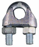 National Hardware N350313 Clamp Cable ZN PLT 1 In Pack of 5