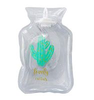 Transparent Classic Rubber Hot Water Bottle 300 ML,Water Heater Bag, E03