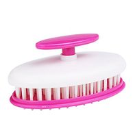 FENICAL Shower Hair Massage Comb Soft Shampoo Brush (Rosy)