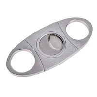 VideoPUP 1 PCS Cigar Cutter, Fine Stainless Steel Double-Blade Cigar-Cutting Scissors Fit for Most Sizes of Cigars