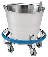 Pedigo Stainless Steel Kick Bucket