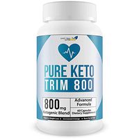 Pure Keto Trim 800 Pill - Keto Trim Diet - Burn More Fat & Lose More Weight with Accelerated Ketosis - Best Concetration 800 Mg Ketogenic Blend - Best Weight Loss - Best Keto Diet Pills