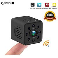 Mini Spy WiFi Hidden Camera DVR Full HD 1080p Loop Video Recorder with Led Night Vision Waterproof Magnetic Sport Action Nanny Cam for Outdoor Indoor Home Office Car Drone Dash Security Moniter