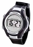 Talking Sport Watch - Silver Trim - Water Resistant (Spanish)