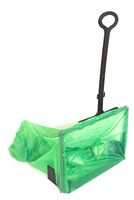 WideOpen's Big-Bagger let's you Rake, Sweep, Shovel, and more into an Open Plastic Trash Bag for Easy Cleanup