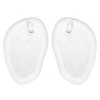 Supvox 2 Pairs Soft Silicone Gel Cushions Pad for Flip Flop Sandals,Forefoot Padding Relief Pain Rub,Self Adhesive,No Slip