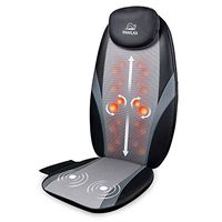 SNAILAX Shiatsu Back Massager with Heat - Deep Kneading Massage Chair Pad, Massage Seat Cushion for Full Back Pain Relief, Electric Body Massager for Home Office Chair use