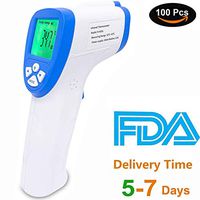 Thermometer Adult Infrared Forehead Thermometer Forehead Fever Thermometer for Adults/Non-Contact IR Infrared Forehead Thermometer Body Medical Infrared Thermometer- Fever Alarm & FDA