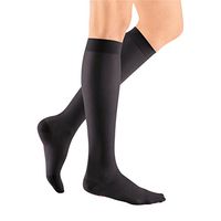 Medi Sheer&Soft Knee High 8-15mmHg Closed Toe, M, EBONY