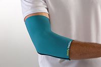 body helix Elbow Compression Sleeve - Full Elbow Compression – Treatment for Tennis Elbow, Golfer’s Elbow, and Forearm Pain; Small, Teal