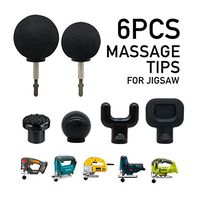 Rosymity Fascia Gun Accessories Dedicated for Theragun Massage Gun Accessories Relaxation Massage Ball Head 6 Ball 2 Rod Adapter Muscle Relaxation Ball (6pcs) Well-Designed