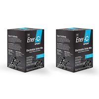 Ener-C - Sport Electrolyte Drink Mix Powder, Supports Muscle Function and Hydration, Electrolyte Packets, Low Sugar Caffeine Free, Mixed Berry, 12 Packets (2-Pack)