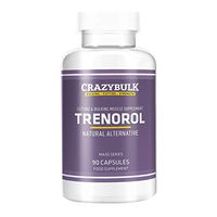 CrazyBulk Trenorol Natural Bodybuilding Supplement for Mass Muscle Gains, Cutting and Bulking Phases, Strength and Conditioning (90 Capsules)