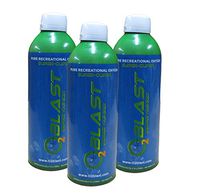 95% Pure Oxygen Supplement (9 Liter Oxygen Canister), Quick Recovery for Exercise, Hangovers, and Altitude Sickness. Sanitary flip top Cap - 3 Pack - All Natural)