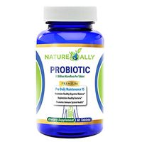 Natureally 15 Billion CFU Natural Daily Probiotic Supplement | Healthy Digestion & Immune System Booster | Restores Gut Bacterial Flora Balance | Constipation & Bloating Relief for Men & Women