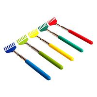 Ibnotuiy 4pcs Stainless Steel Back Scratchers Portable Extendable Back Scratcher for Men Women Telescoping Back Scratcher Tool