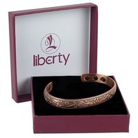Roses 6 Magnet Copper Liberty Health Bracelet