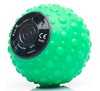 AMGJK 4-Speed Vibrating Massage Ball for Deep Tissue Recovery Pain Soreness Myofascial Acumobility for Hips Feet Arms Back Neck Waist,Green