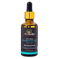 Premium Massage Oil Anti-Cellulite Oil All Natural with Argan Oil, Prickly Pear Seed Oil, Black Seed Oil & Vitamin E for Relaxation & Skin Rejuvenation