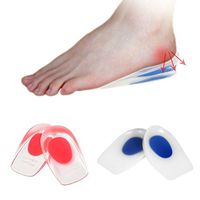 Dancin’feet Gel Heel Cups Silicone Heel Pads Plantar Fasciitis Inserts Heel Insert Heel Support Orthotic Insole for Foot Pain Relief – 2 Pairs (Women's)