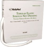 ReliaMed Non-Sterile Latex Tubular Elastic Stretch Net Dressing for Head, Shoulder and Thigh, Large 16"- 23" x 25 yds. (Roll) (1 Each)