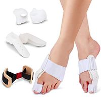 Bunion Corrector & Bunion Splints-Bunion Relief Kits(7 PCS) - Treat Big Toe Joint, Hallux Valgus, Hammer Toe, Toe Separators Spacers Straighteners Splint Aid Surgery Treatment for Men & Women.