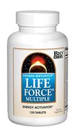 Source Naturals Life Force Multiple Daily Multivitamin High Potency Essential Vitamins, Minerals, Antioxidants & Nutrients - Energy & Immune Boost - 120 Tablets