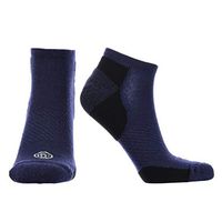 Doctor's Choice Plantar Fasciitis Compression Socks, Arch Support for Men & Women, 10-20 mmHg Compression (Navy, Large)