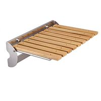 AIAIⓇ Foldable Shower Stool - Cleaning Support Non Slip Handy Stability Durable Strong Construction Lightweight for Wet Room Elderly Disabled Mentally Retarded Person